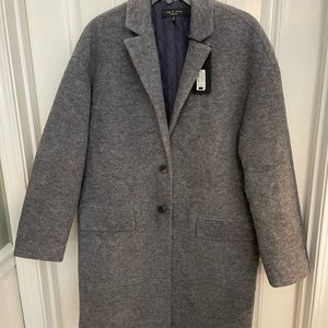 Rag & Bone Estelle Cocoon Wool Blend Coat Classic Fit Coat